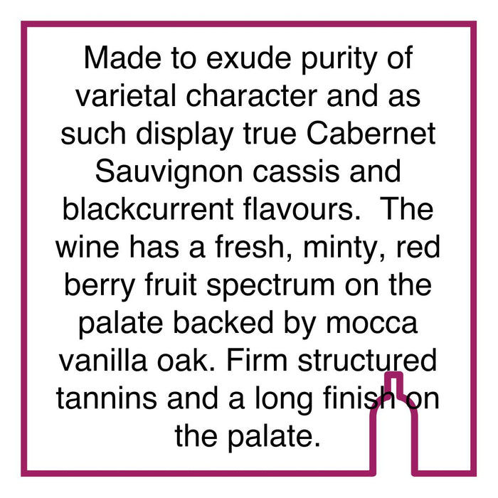 Case of David Finlayson Cabernet Sauvignon