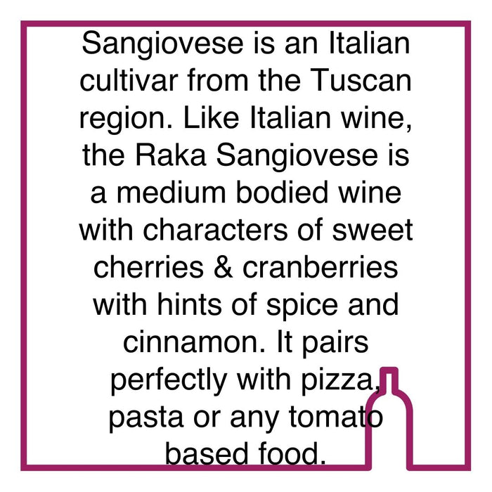 Case of Raka Sangiovese
