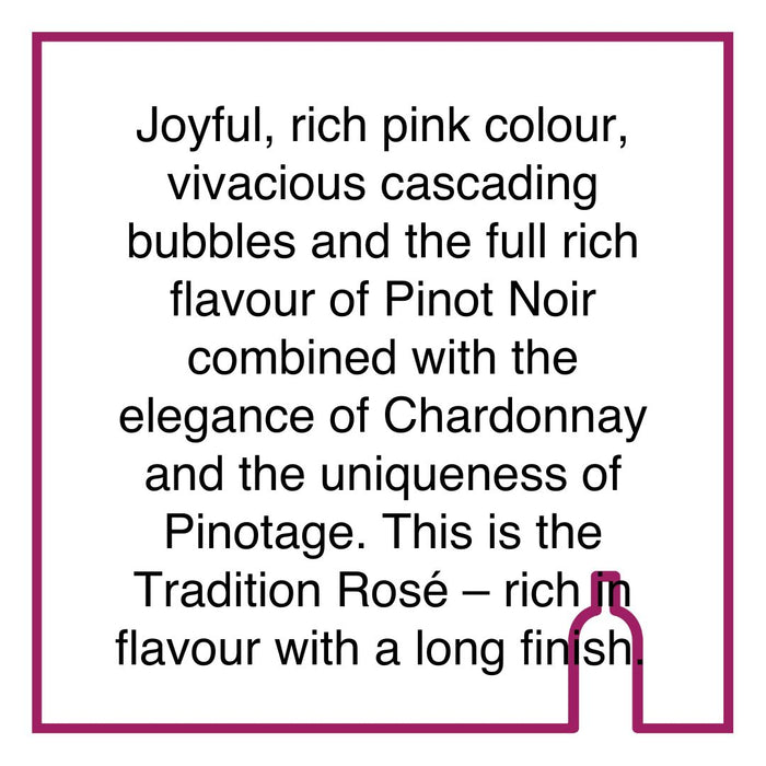 Case of Villiera Tradition Brut Rose