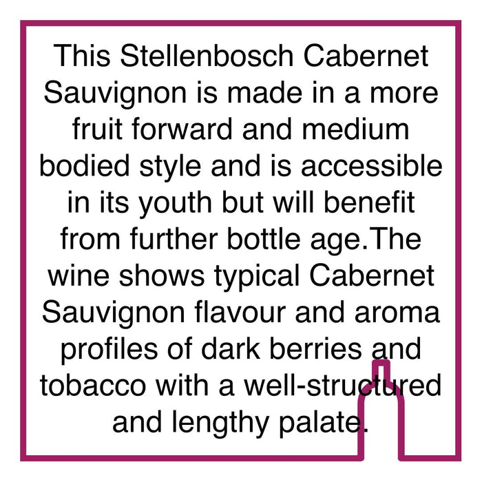 Case of Rustenberg Stellenbosch Cabernet Sauvignon