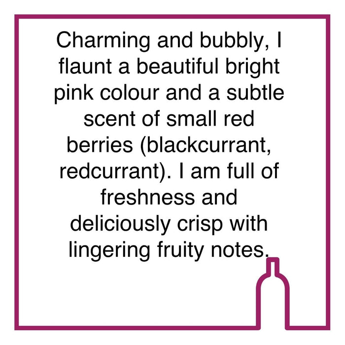 Bottle of Veuve Du Vernay Rose Edition Limited