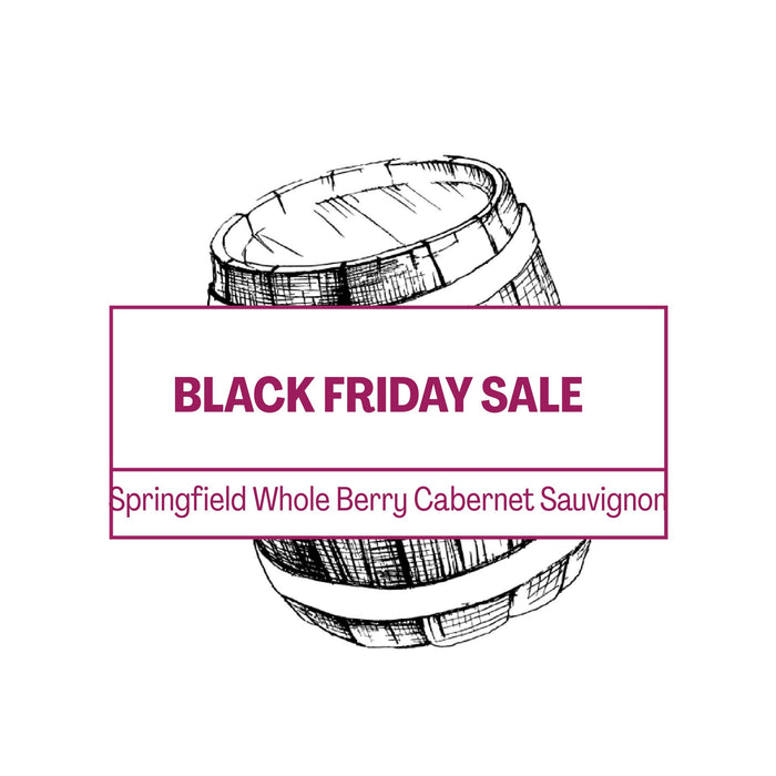 Case of Springfield Whole Berry Cabernet Sauvignon