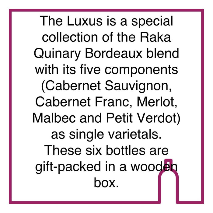 Wooden Case of Raka Luxus Collection